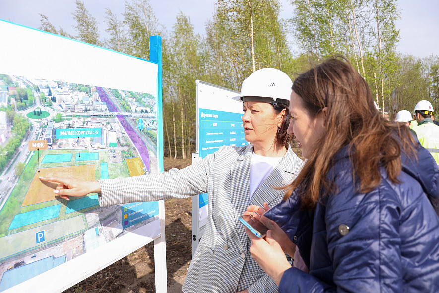 В новом кампусе НовГУ хотят видеть скверы и зеленые зоны 