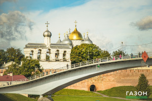 Пешеходный мост в Великом Новгороде планировали построить из дерева